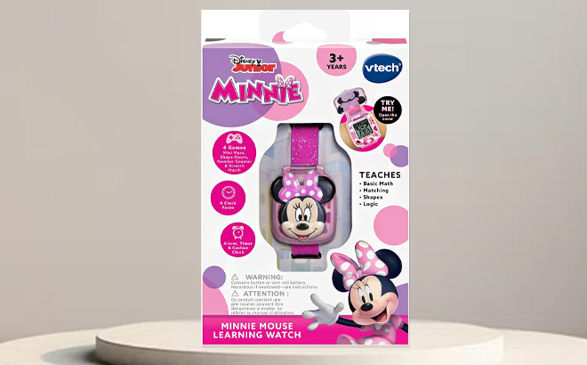 VTech Disney Junior Minnie Mouse Learning Watch