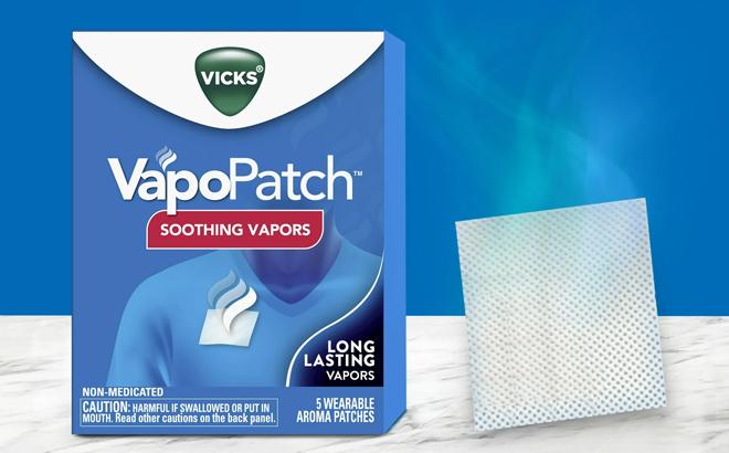 Vicks VapoPatch Soothing Vapors Wearable Aroma Patch