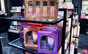 Victorias Secret Gift Sets on a Store Shelf