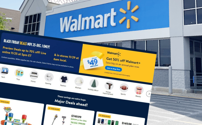 Walmart BLACK FRIDAY Ad Event 2 Storefront