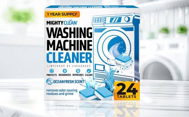 Washing Machine Cleaner Tablets 24 Pack