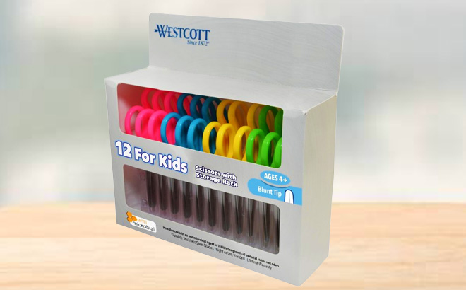 Westcott Kids Scissors 12 Pack