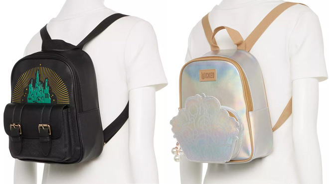 Wicked Emerald City Screenprint Mini Backpack