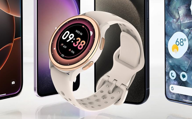 Womens Fitness Smartwatch in White