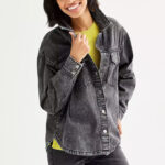 Womens Sonoma Goods For Life® Lightweight Oversized Denim Shacket