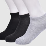 Wonder Nation Boys 3 Pack No Show Socks in Three Colors