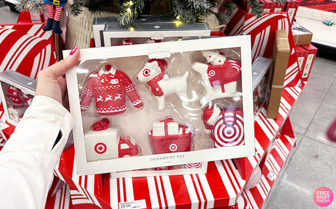 Wondershop Ceramic Target Christmas Tree Ornament Set at Target