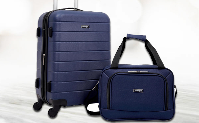 Wrangler 2 Piece Smart Luggage Set