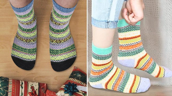 Yangyang Womens Winter Socks 2