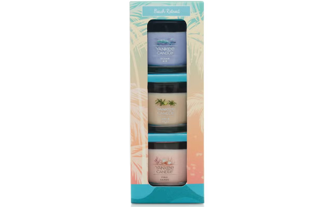 Yankee Candle Beach Retreat Minis Gift Set