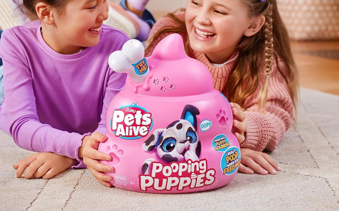 ZURU Pets Alive Pooping Puppies Electronic Pet