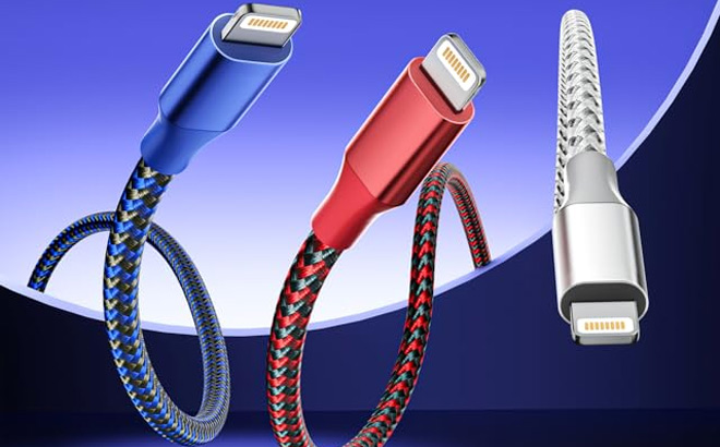 iPhone Charger Cord 3 Pack