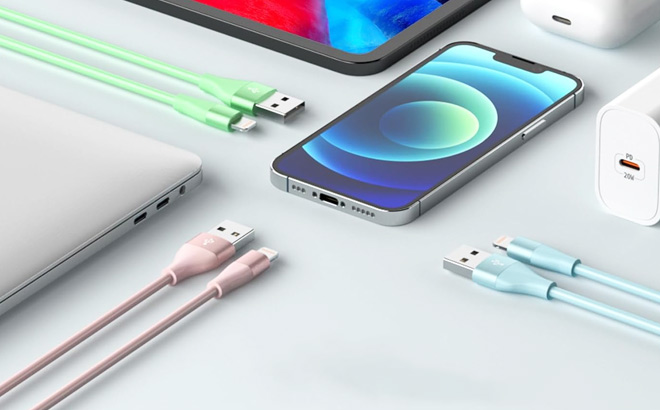 iPhone Lightning Charging Cables 3 Pack