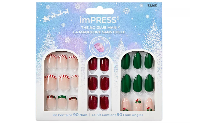 imPRESS Press On Manicure Holiday Gift Set