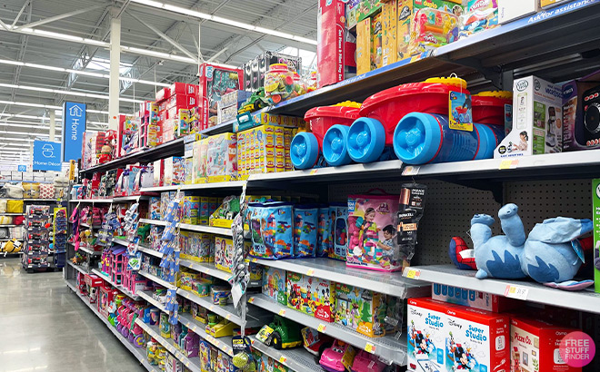 Toys on Store Shelves