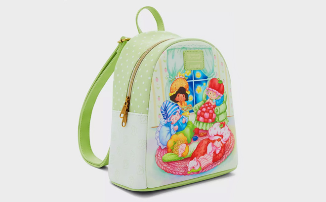 1 Loungefly Strawberry Shortcake Slumber Party Mini Backpack