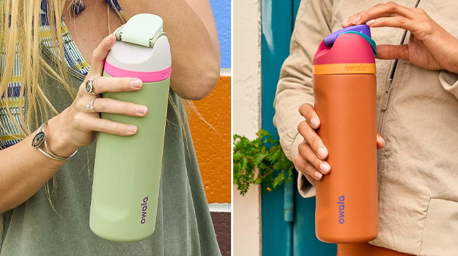 1 Owala FreeSip Stainless Steel Water Bottles