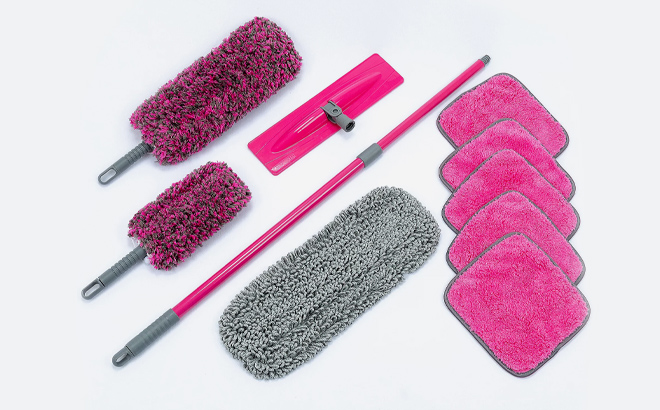 10 piece Mop Dusters and Towel Set