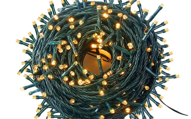 105 Foot Indoor and Outdoor Event String Lights with 8 Modes