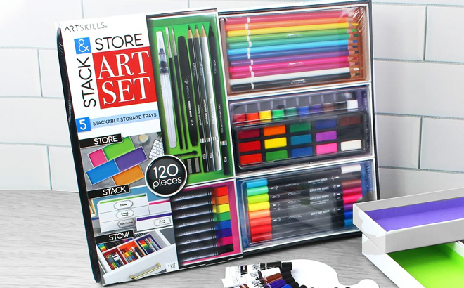 120 Piece Art Set