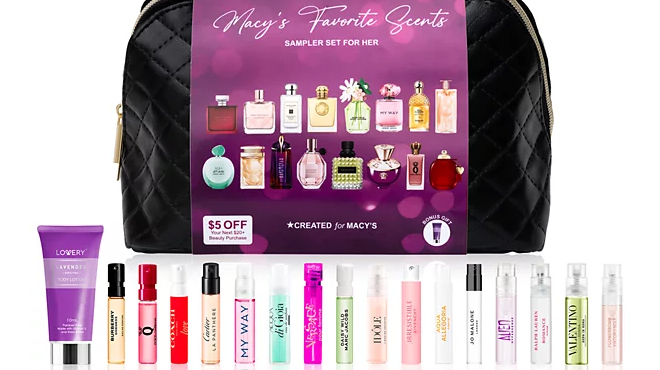 18 piece Fragrance Sampler Set Created for Macys