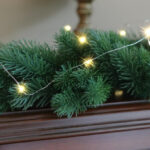 2 Pack Battery Operated Christmas Garland