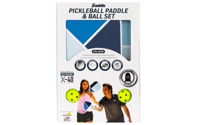 2 Player Pickleball Paddle Set