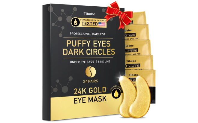 24K Gold Eye Masks 