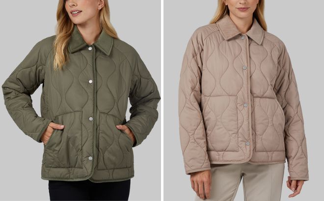 32 Degrees Womens Shield Tech Onion Quilted Jacket