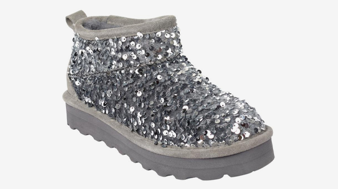 Bearpaw Sydney Sequined Booties