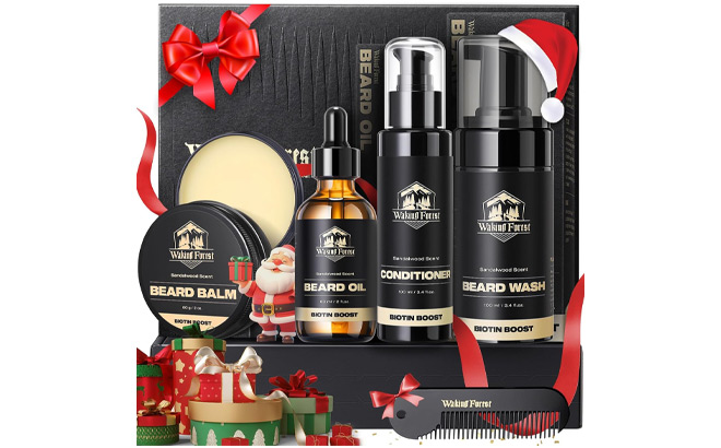 5 Piece Beard Growth Kit