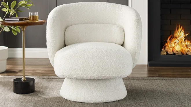 Saboor MINIMORE Modern Style Swivel Accent Chair