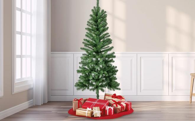 6 Foot Wesley Pine Green Artificial Christmas Tree by Holiday Time