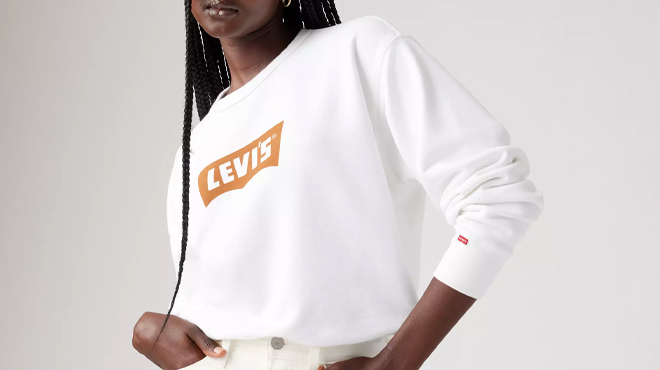 6 Levis Graphic Iconic Heritage Crewneck Sweatshirt