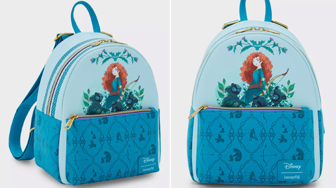 6 Loungefly Disney Mini Backpacks