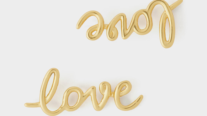 7 Kate Spade Say Yes Love Earrings