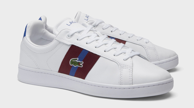 8 Lacoste Mens Carnaby Pro CGR Leather Sneakers