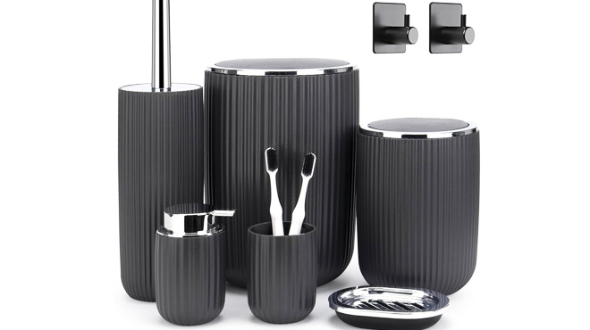 8 Piece Bathroom Set