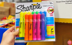 A Person Holding Sharpie Highlighters