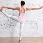 A Woman Doing Yoga