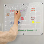 Acrylic Magnetic Calendar