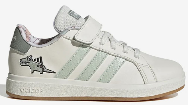 Adidas Kids Grand Court 2.0 Dino Shoe