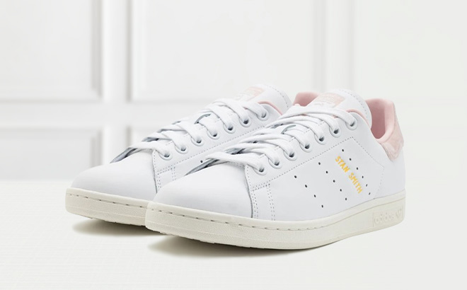 Adidas Stan Smith Shoes on the Table