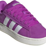 Adidas Womens Grand Court Alpha Sneakers Purple