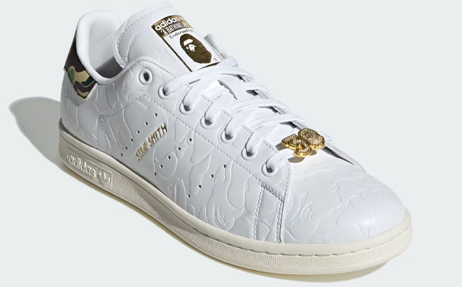 Adidas x BAPE Mens Stan Smith Shoe