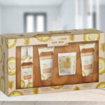 Aeropostale Glazed Maple Coffret Fragrance Set on a Table