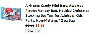 Airheads Mini Bars Final Price