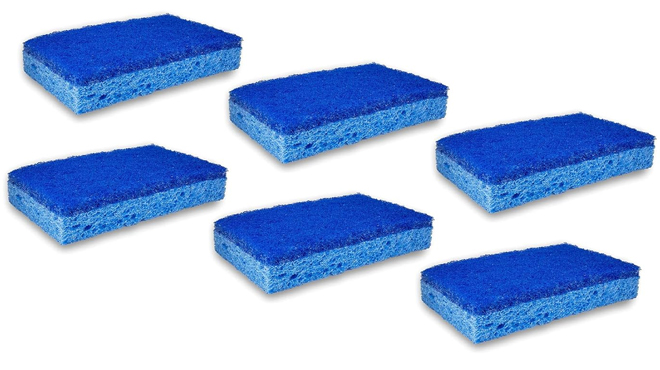 Amazon Basics 6 pk Non Scratch Sponges