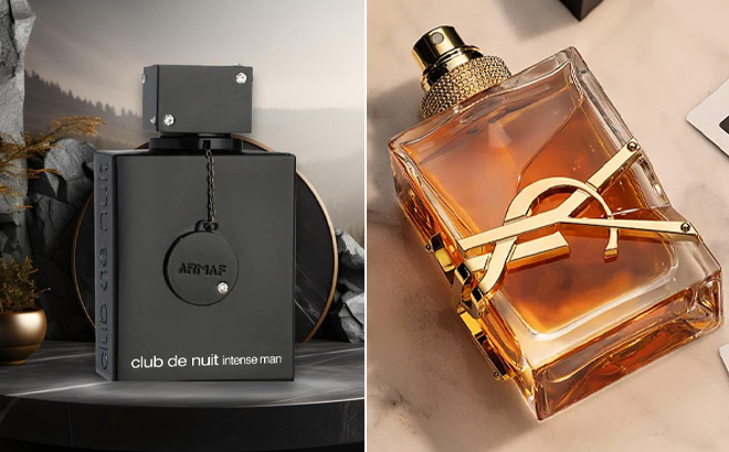 Armaf Mens Club De Nuit Intense EDT and YSL Libre Intense EDP