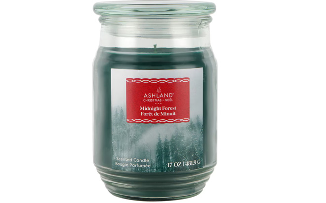 Ashland Midnight Forest Scented Jar Candle 17 Ounce